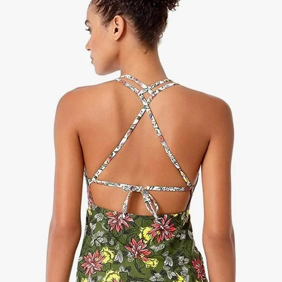 Anne Cole STUDIO Happy Strappy Plunging 2-Piece Tankini Swimsuit - Picture 2 of 9